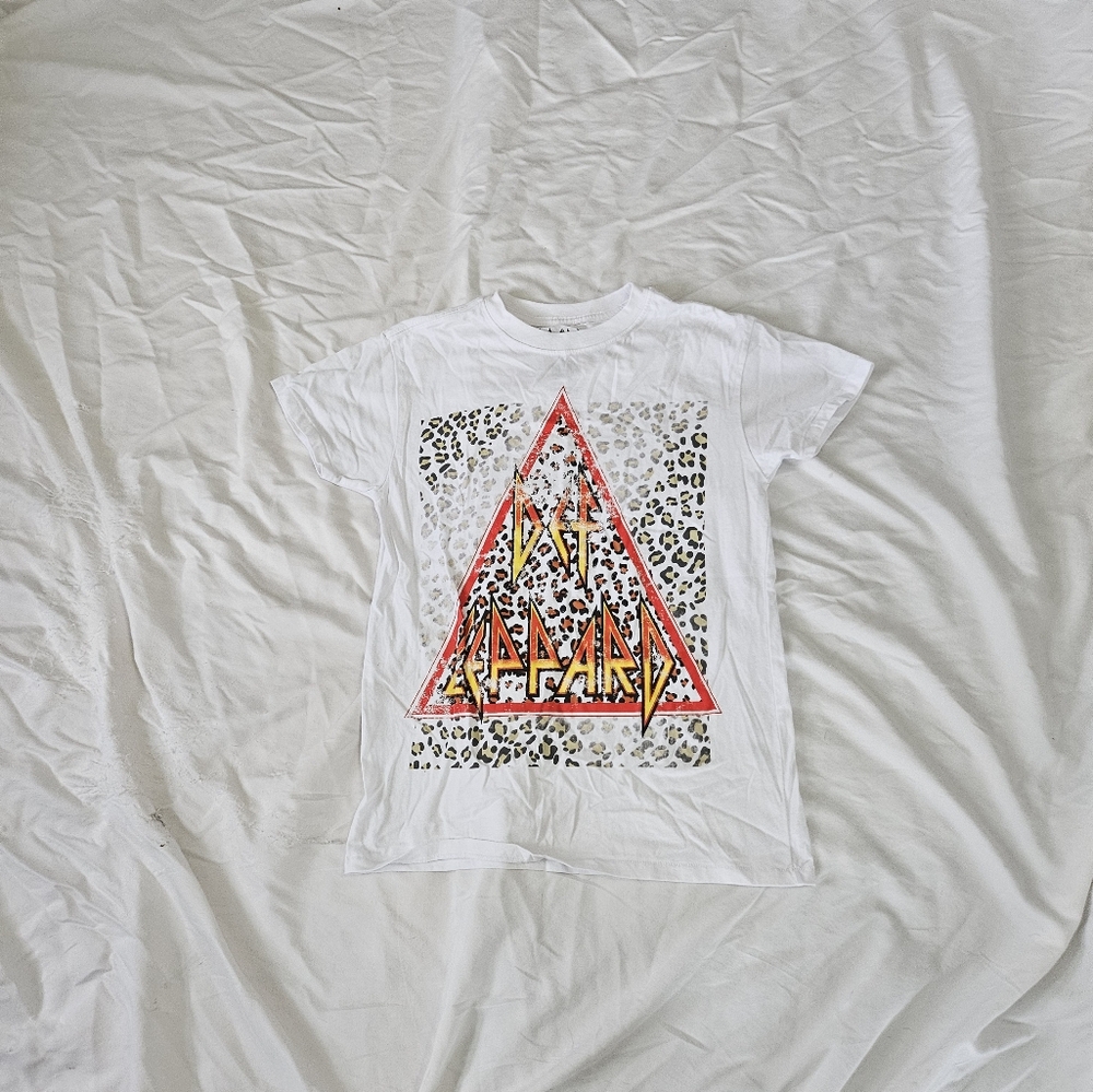 Def Lepard Women's Tee Shirt Size XS